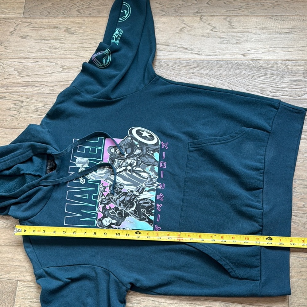 Mad Engine The Avengers “Marvel Heroes” Hoodie Comic Book Sweater Size Medium - Picture 7 of 9